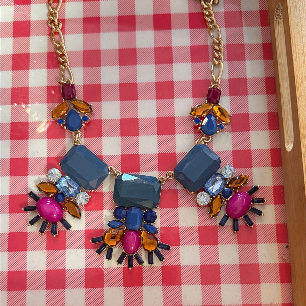 Elegant Multicolor Statement Necklace